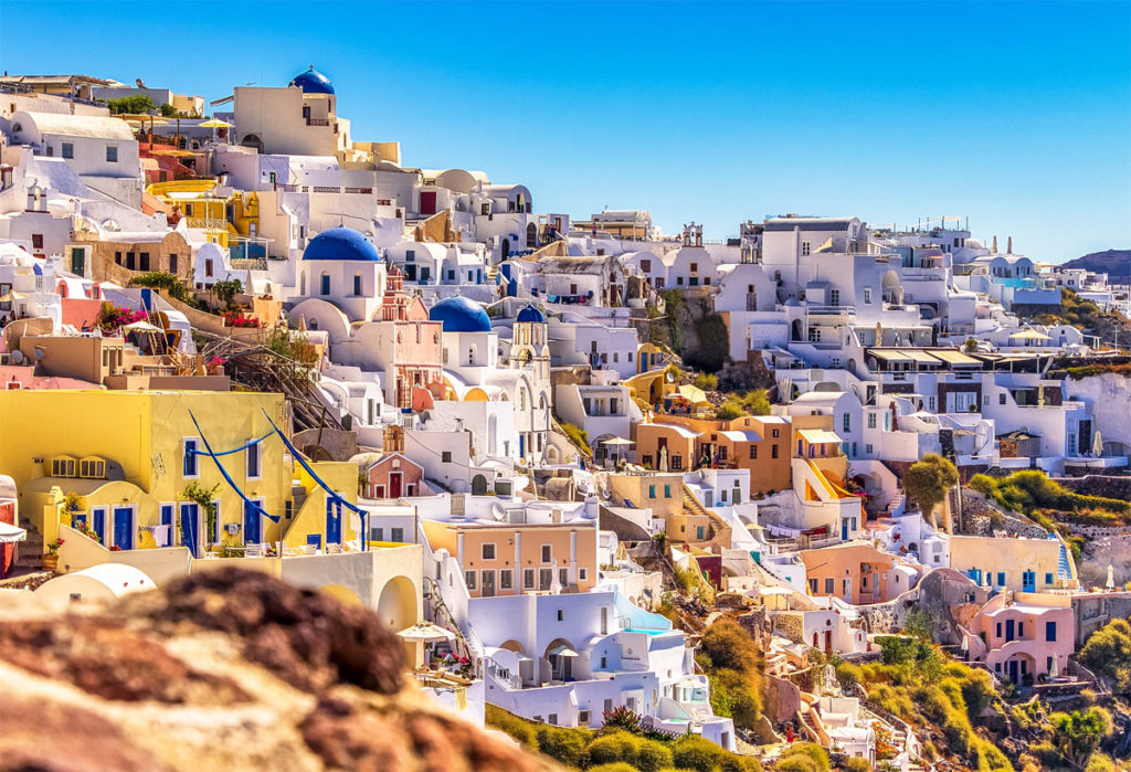 Santorin Griechenland, außergewöhnliche Flitterwochen Ziele